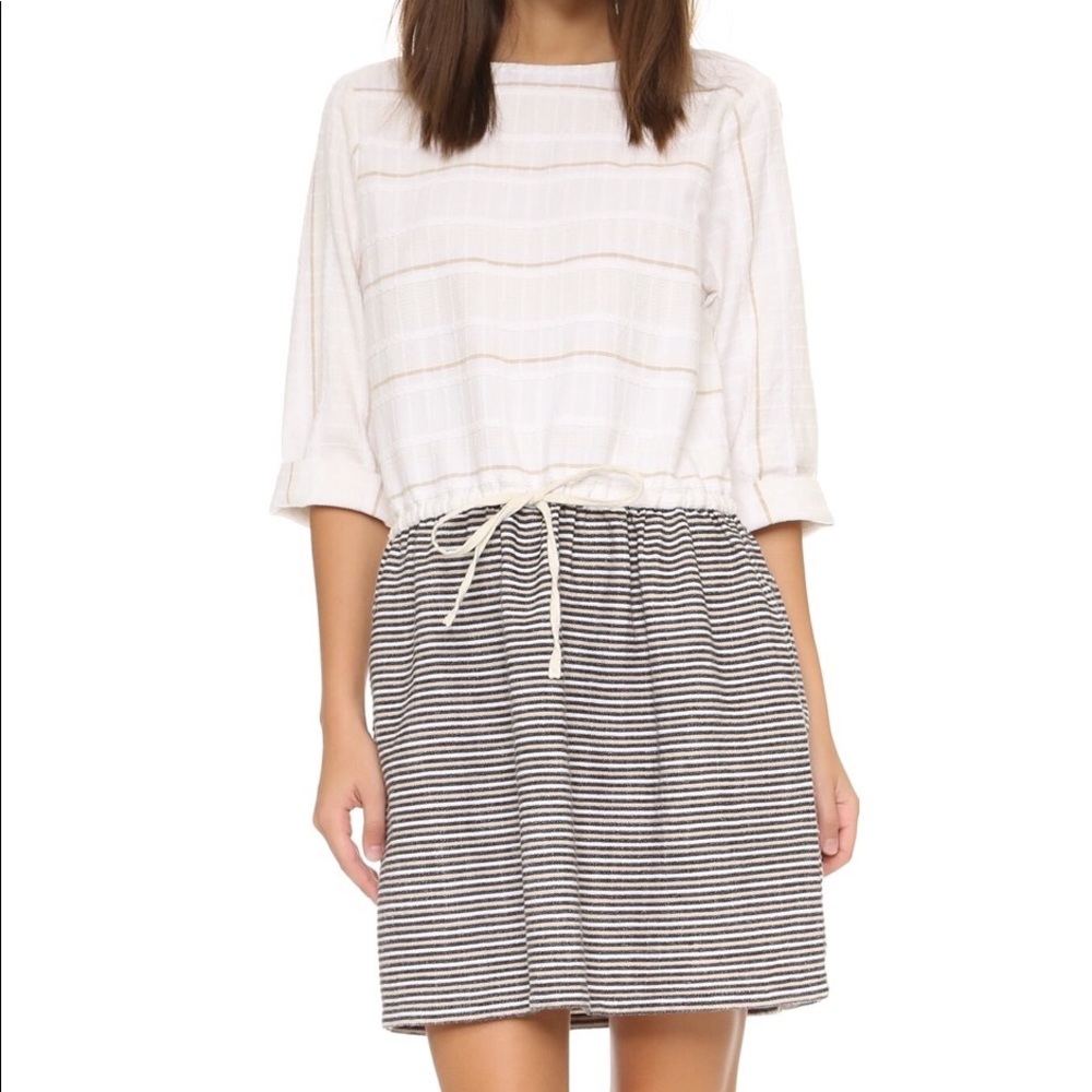 ACE & JIG Lake dress in Cloud/Rail